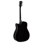 Гітара електроакустична Yamaha FGX820C Black - зменшене зображення 4