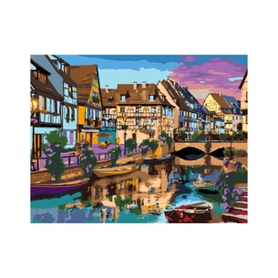 Картина по номерам Rosa Start Colorful Сity 35х45 см (4823098538479) зображення 1