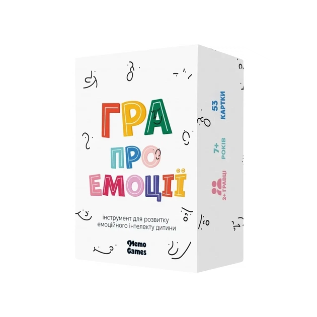 Настольная игра Memo Games Игра про эмоции (укр.) (m-0033) - изображение 1