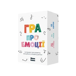 Настільна гра Memo Games Гра про емоції (укр.) (m-0033) зображення 1