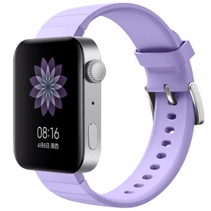 Ремінець до смарт-годинника BeCover Silicone для Xiaomi Mi Watch Light Purple (704515) зображення 1
