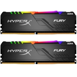 Модуль пам'яті для комп'ютера DDR4 16GB (2x8GB) 3200 MHz HyperX FURY RGB Kingston Fury (ex.HyperX) (HX432C16FB3AK2/16) зображення 1