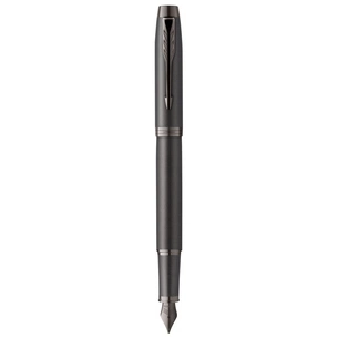 Ручка пір'яна Parker IM 17 Professionals Monochrome Titanium  FP F (28 011) зображення 1