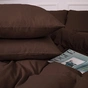 Постельное белье MirSon 003 Brown Фланель 200х220 Евро (2200009648748) - уменьшенное изображение 4