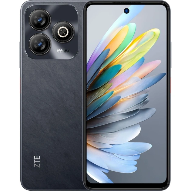 Мобільний телефон ZTE Blade A75 4/256GB Black (1103982) - зображення 1