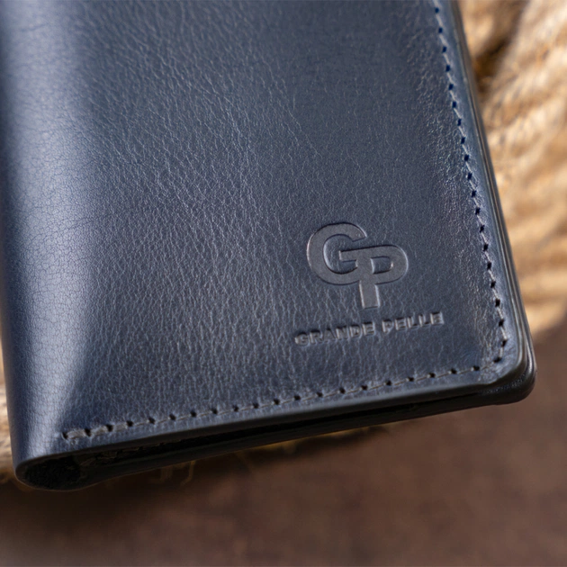 Портмоне Grande Pelle Синє (11332) - зображення 11