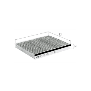Фільтр салону ALPHA FILTER AF5125a зображення 1