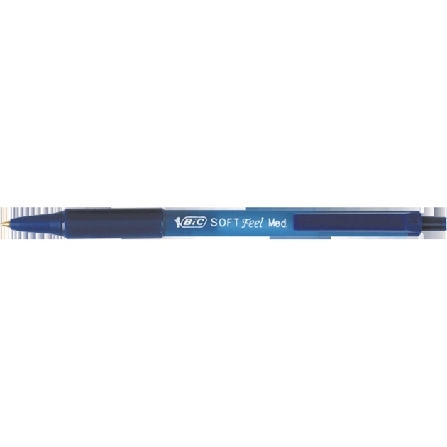 Ручка кулькова Bic Soft Feel Clic Grip, синя (bc8373982) - зображення 1