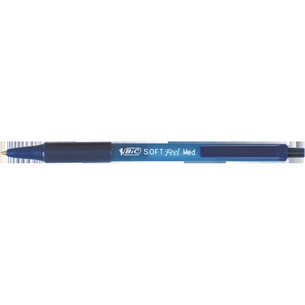 Ручка кулькова Bic Soft Feel Clic Grip, синя (bc8373982) зображення 1
