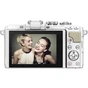 Цифровий фотоапарат Olympus E-PL7 14-42 mm Pancake Zoom Kit white/silver (V205073WE001) - зменшене зображення 4