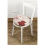 Подушка на стілець Прованс Печворк бордо Господиня D-40 см (4823093451223) - зменшене зображення 3