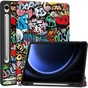 Чохол до планшета BeCover Flexible TPU Mate Samsung Galaxy Tab S10 FE (SM-X520/SM-X526) 10.9" Graffiti (713270) - зменшене зображення 10