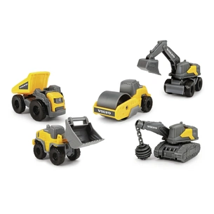 Машинка для детей Dickie Toys Вольво. Микроработники, 5 машин (3722008) изображение 1