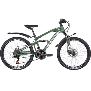 Велосипед Formula 24" Blaze AM2 DD рама-14" 2022 Dark Green (OPS-FR-24-331) зображення 1