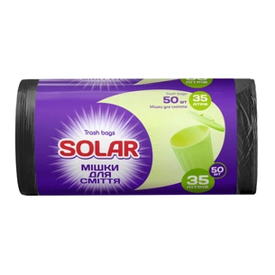 Пакети для сміття Solar Household 35 л 50 шт. (4820269930049) зображення 1