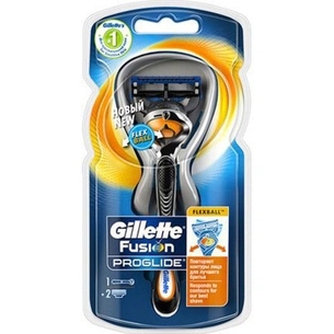 Бритва Gillette Fusion ProGlide Flexball з 2 змінними касетами (7702018388677) зображення 1