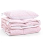 Ковдра MirSon Набір №2150 Bio-Pink Зима 50% пух 155х215 + подушка (2200003024838) - зменшене зображення 3
