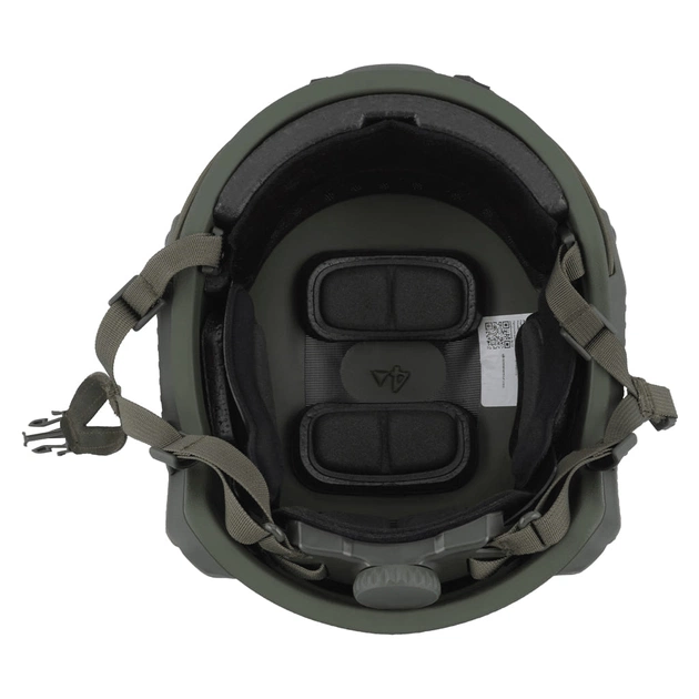Шолом військовий Ukrainian Armor FAST Устраш 2.0, розмір XL, зелений (FAST2XLRG) - зображення 9