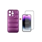 Чохол до мобільного телефона Dengos iPhone 14 Pro Case + Glass (Purple) (DG-KM-80) - зменшене зображення 1