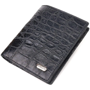 Портмоне Canpellini З натуральної шкіри Чорне (21502) зображення 1