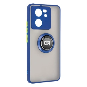 Чохол до мобільного телефона Armorstandart Frosted Matte Ring Xiaomi 13T / 13T Pro Navy Blue (ARM72719) зображення 1