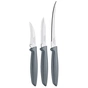 Набір ножів Tramontina Plenus Grey 3 предмети (23498/612) - зменшене зображення 1