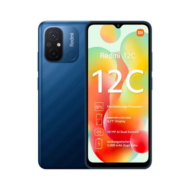 Мобільний телефон Xiaomi Redmi 12C 3/64GB Ocean Blue (977265) - изображение 1