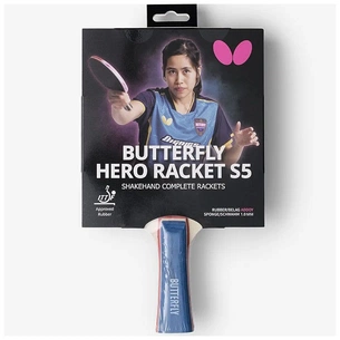 Ракетка для настільного тенісу Butterfly HERO Racket S5 Suthasini Sawettabut (6251750002) (932288) зображення 1