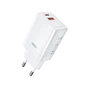 Зарядний пристрій XO CE16 67.5W USB-C PD45W + USB-A QC 22.5W White (CE16_White) - зменшене зображення 2