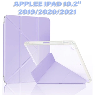 Чохол до планшета BeCover Ultra Slim Origami Transparent Apple Pencil Apple iPad 10.2 2019/2020/2021 Purple (711101) зображення 1