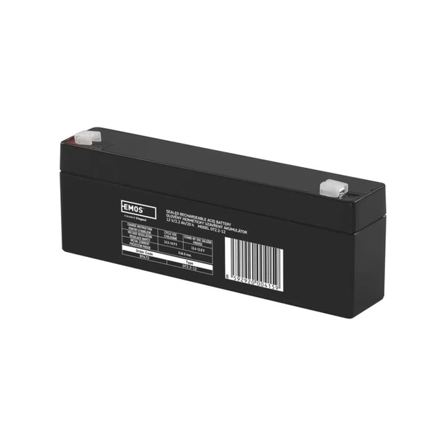 Батарея до ДБЖ EMOS 12V 2.2Ah (B9672) - зображення 1