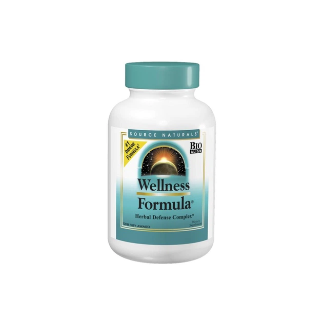 Вітамінно-мінеральний комплекс Source Naturals Рослинний Імунний Комплекс, Wellness Formula, 90 таблеток (SNS-00022) - изображение 1