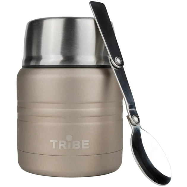Термос Tribe Food Jar харчовий 0,35 л beige (T-DE-0021-beige) - изображение 3