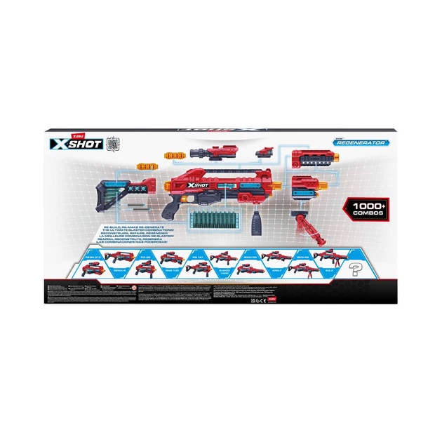 Игрушечное оружие Zuru Бластер X-Shot Excel Regenerator (36173R) - изображение 3