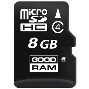Карта пам'яті Goodram 8GB microSDHC Class 4 (SDU8GHCGRR10) зображення 1