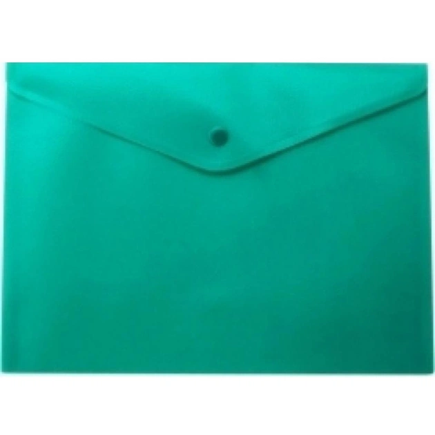 Папка - конверт Buromax А5, with a button, green (BM.3935-04) - зображення 1
