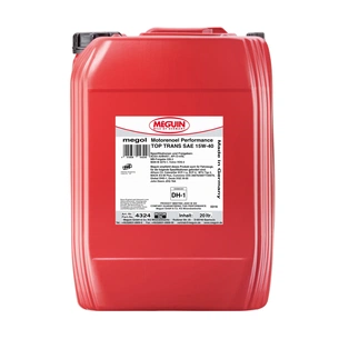 Моторна олива Meguin PERFORMANCE TOP TRANS SAE 15W-40 20л (4324) зображення 1