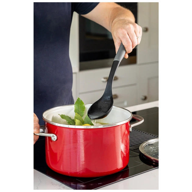 Ложка кухарська KitchenAid Coreline для сервіровки, 34 см, сіра (KAS003OHCGG) - picture 10