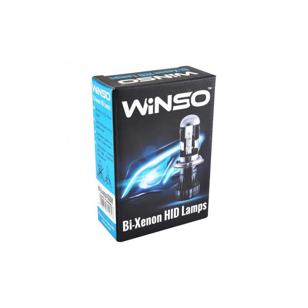 Автолампа WINSO H4 6000K, 85V, 35W P43t-38 (744600) - изображение 5