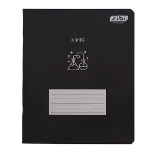 Зошит ZiBi предметний BLACK 48 аркушів клітинка, хімія (ZB.1700-04) зображення 1