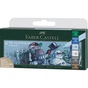 Лайнер Faber-Castell набір капілярних ручок пензликів PITT Artist Pens Brush Winterlude, 6 кольорів (32106) - зменшене зображення 1