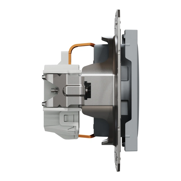 Розетка Schneider Electric ASFORA сталь (EPH2900162) - зображення 3