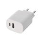 Зарядний пристрій EMOS V02B15 1xUSB-A + 1xUSB-C 15W GaN (V02B15) - зменшене зображення 2