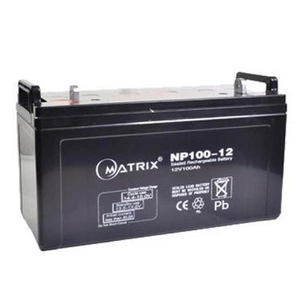 Батарея до ДБЖ Matrix 12V 100AH (NP100-12) зображення 1