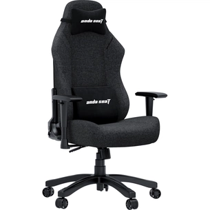 Крісло ігрове Anda Seat Luna fabric Size L Dark Grey (AD18-44-GB-F) зображення 1