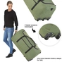 Сумка дорожная TravelZ на колесах Wheelbag 100 Green (603095) (930793) - уменьшенное изображение 3
