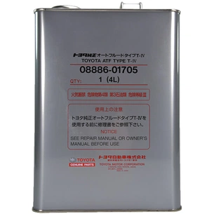 Трансмісійна олива Toyota ATF TYPE T-IV (Japan) 4л (08886-01705) зображення 1