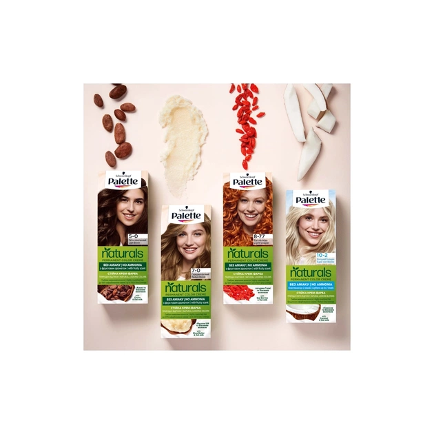 Фарба для волосся Palette Naturals без аміаку 6-88 Вогненно-червоний (9000101002430) - picture 2