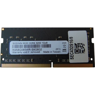 Модуль пам'яті для ноутбука SoDIMM DDR4 8GB 3200 MHz Samsung (SEC432S16/8) зображення 1