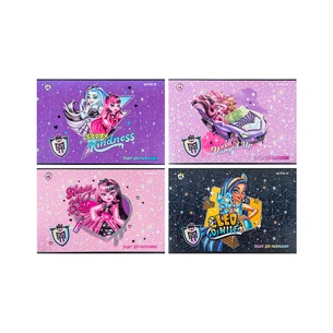 Альбом для малювання Kite Monster High 12 аркушів (MH24-241) изображение 1